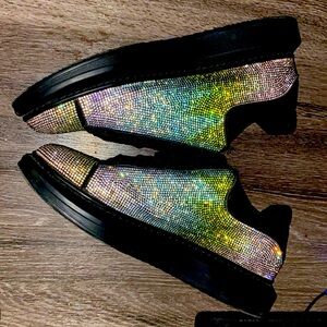 Steve Madden Shiny rhinestones Men & women size 10